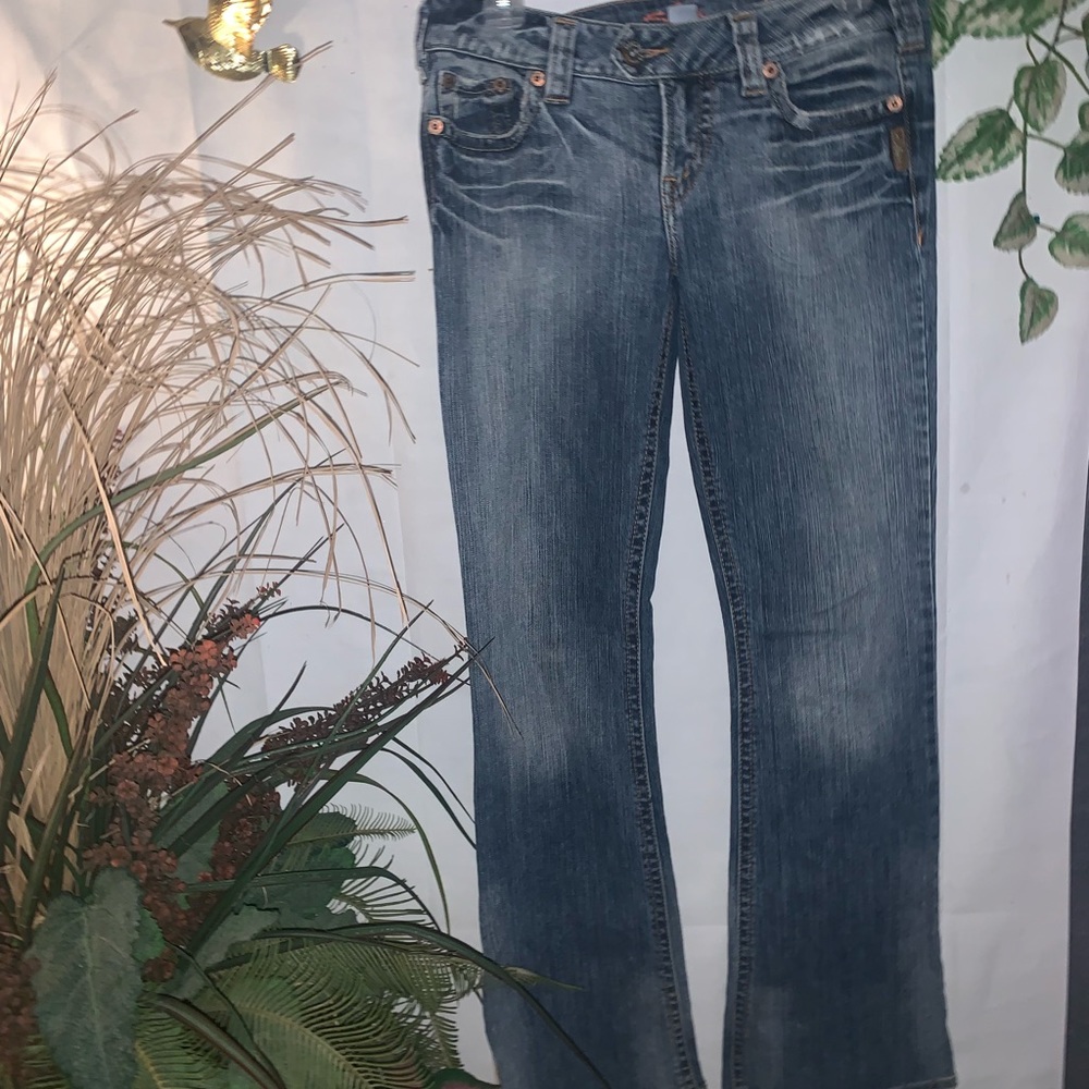 Silver jeans